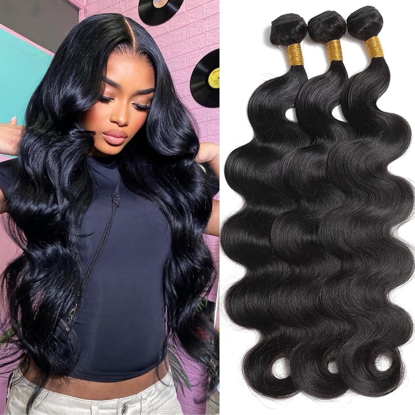 Malaysian Virgin Hair Hair Extensions 3 Bundle Deal