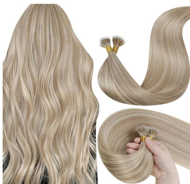 Luxury Nano Ring Hair Extensions #18/613 (100g)
