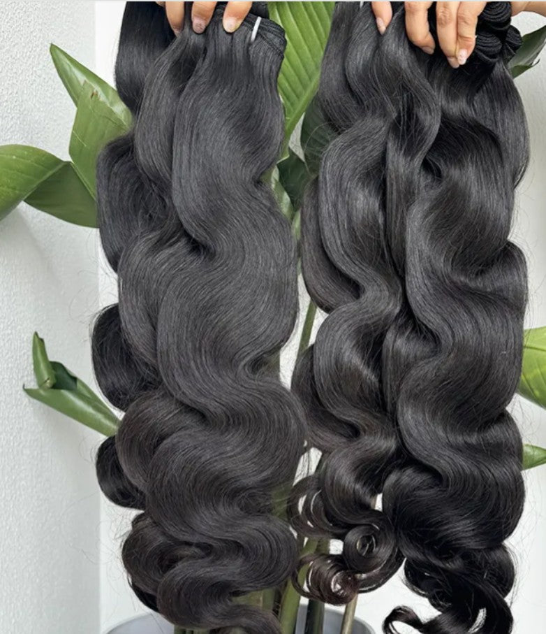 Luxury Raw Virgin Hair Extensions 1 Bundle Deal only Peruvian hair