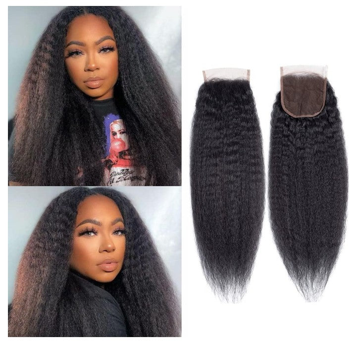 HD Lace Closure Virgin Hair Extensions - Brazilian Hair
