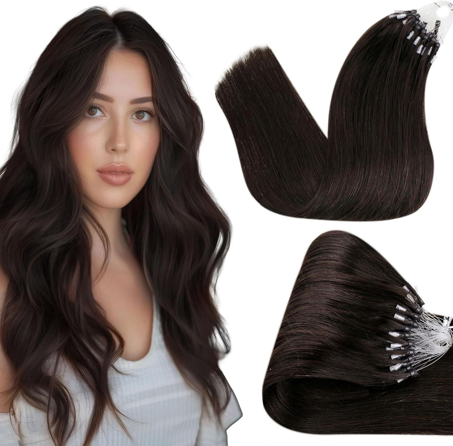 Luxury Micro Ring Hair Extensions #2 (100g)