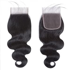 HD Lace Closure Virgin Hair Extensions - Brazilian Hair